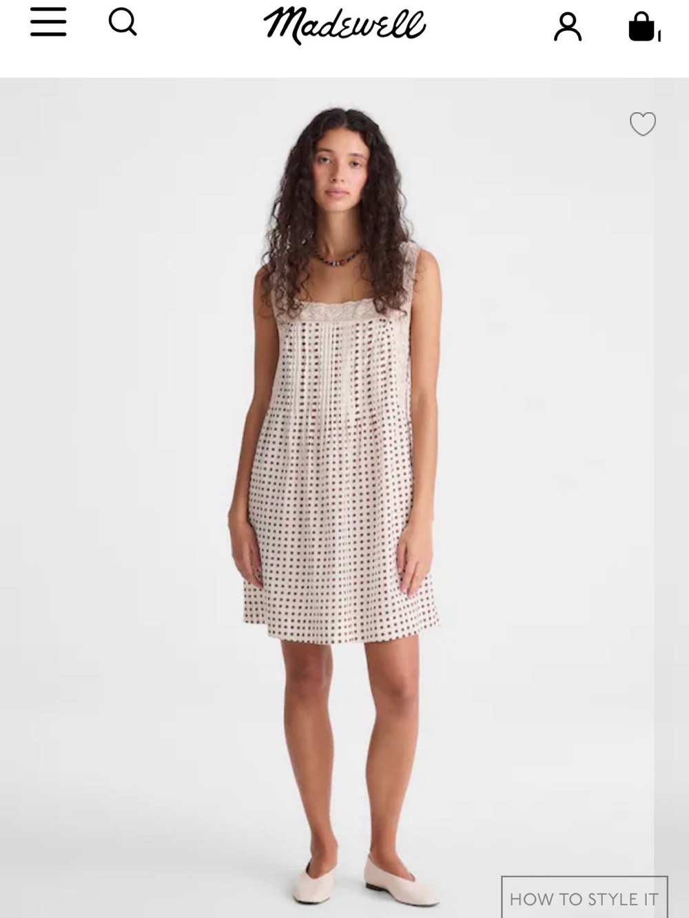 Madewell Sophie Dress- size S, never worn, sold out online